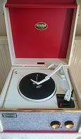 Image result for Vintage Dansette Turntable