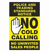 Image result for Clip Art No Cold Calling