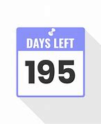 Image result for How Much Is 195 Days