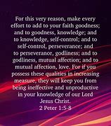 Image result for 2 Peter 1:5-8