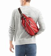 Image result for Leather Sling Pack Coach