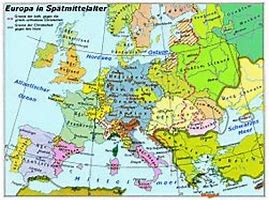 Image result for Map of Europe 500