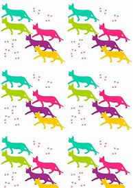 Image result for Free Printable Cat Pattern Paper