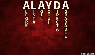 Image result for alayda
