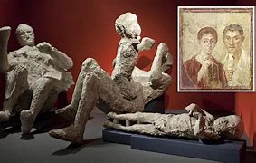 Image result for Pompeii Statues Found Kissing