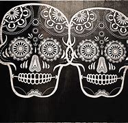 Image result for Vintage Halloween Skull Decorations