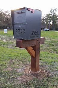 Image result for 6X6 Mailbox Post