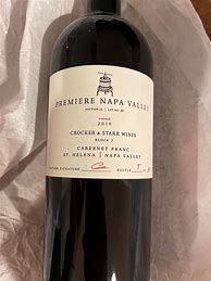 Image result for Crocker Starr Cabernet Franc Napa Valley