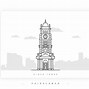 Image result for 2D Image of Clock Tower