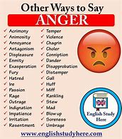 Image result for Anger Synonym