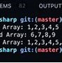 Image result for Array in C Sharp