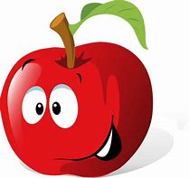 Image result for Cartoon Apple Fruit Background