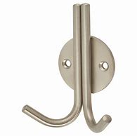 Image result for Stainless Steel Double Coat Hooks