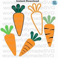 Image result for Carrot SVG Single Layer
