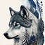 Image result for Native American Wolf Drawings