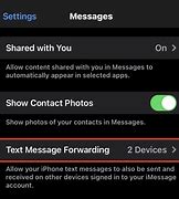 Image result for iPhone Text Message Forwarding