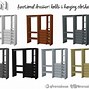 Image result for Clothes Hanging Shelf Sims 4