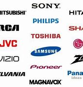 Image result for TV Maker Brand Names