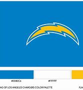 Image result for Los Angeles Chargers Color Codes