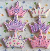 Image result for Princess Crown Cookies