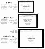 Image result for Sizes for iPad Air