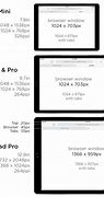 Image result for iPad Screen Size Dimensions