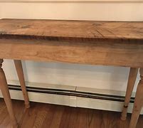 Image result for Wood Console Table