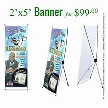 Image result for Vertical Banner Sizes for Stand