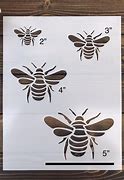 Image result for Simple Flowers and Bee Stencil