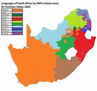 Image result for South Africa Language Map