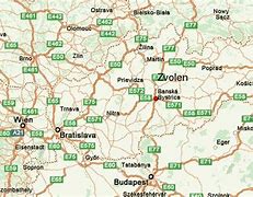 Image result for Zvolen Tu Mapa