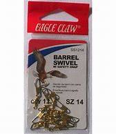 Image result for Eagle Claw Swivel Size Chart