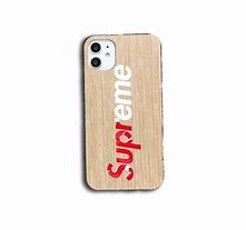 Image result for Supreme Leather iPhone Case