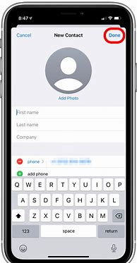 Image result for Blank iPhone Contact