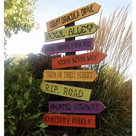 Image result for Halloween Street Signs