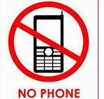 Image result for Cute Cartoon of No Phone. Sign