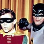 Image result for Adam West and Burt Ward in Charactor a Batman