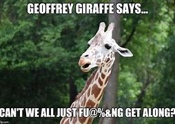 Image result for Geoffrey the Giraffe Meme