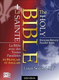 Image result for French and English Parallel Bible