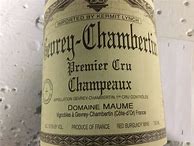 Image result for Maume Gevrey Chambertin Champeaux