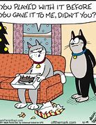 Image result for Cat Cartoon Jokes