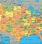 Image result for Full Screen USA Map with States