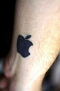 Image result for Apple Wrist Tattoo