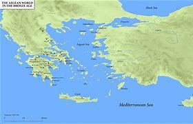 Image result for Ancient Aegean Map