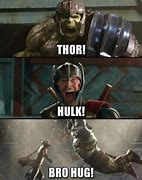 Image result for Thor and Hulk Meme