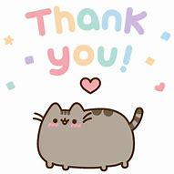 Image result for Cat Thank You Stickers