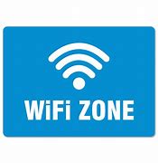 Image result for Wi-Fi Zone Signage