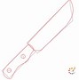Image result for Knife Drawing Simple
