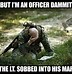 Image result for Weapons Officer Meme