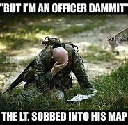 Image result for Army Officer Meme